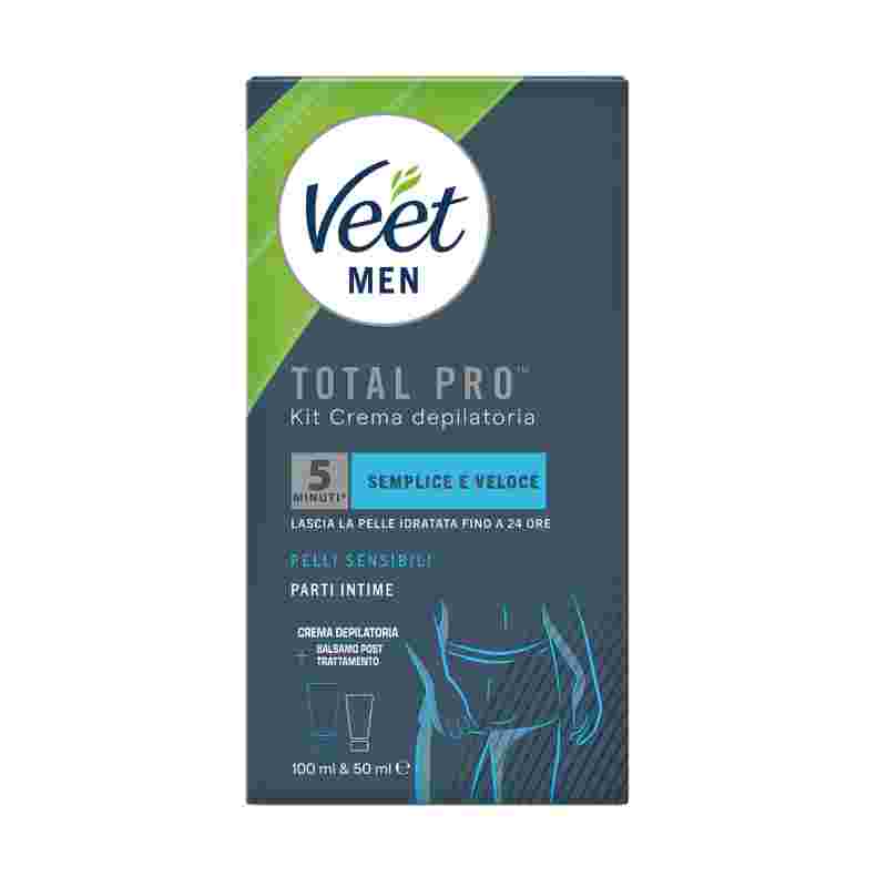 Veet Men kit depilazione intima uomo pelli sensibili 